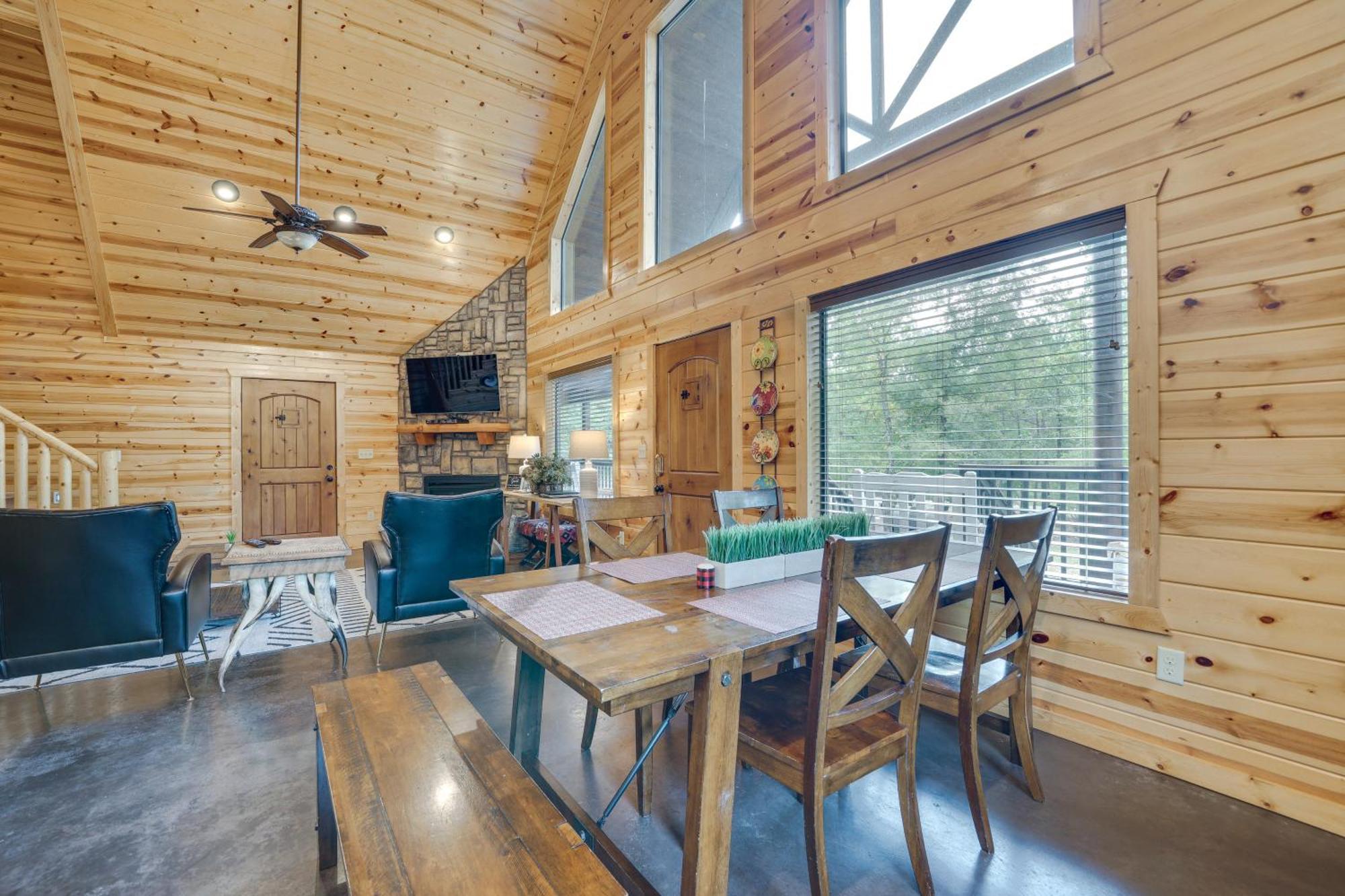 Penny Lane Lodge Broken Bow Cabin Less Than 6 Mi To Lake Kültér fotó