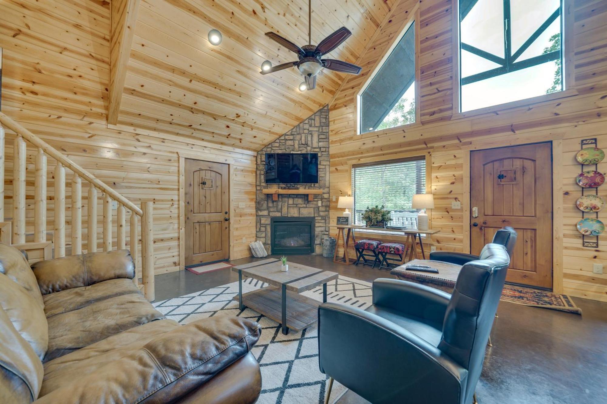 Penny Lane Lodge Broken Bow Cabin Less Than 6 Mi To Lake Kültér fotó